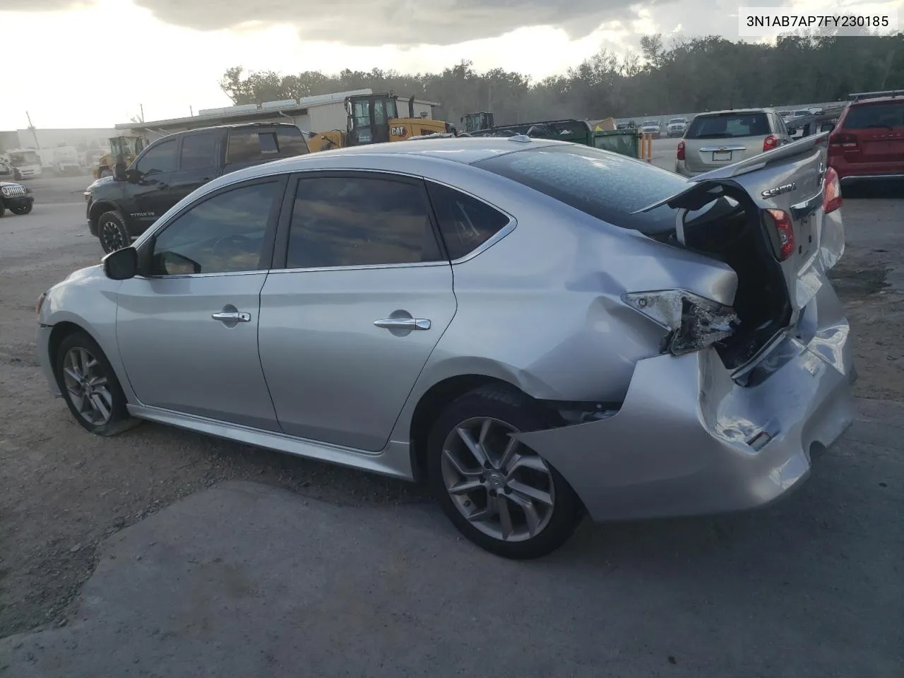 2015 Nissan Sentra S VIN: 3N1AB7AP7FY230185 Lot: 77749744