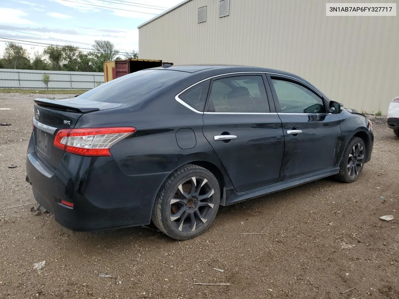 2015 Nissan Sentra S VIN: 3N1AB7AP6FY327717 Lot: 77832234