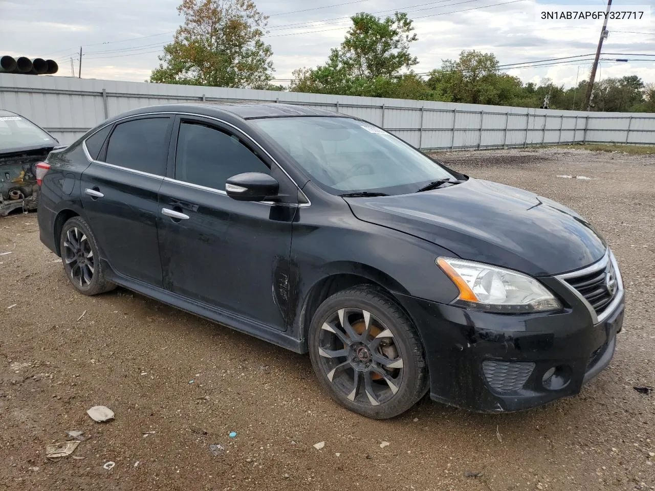 2015 Nissan Sentra S VIN: 3N1AB7AP6FY327717 Lot: 77832234