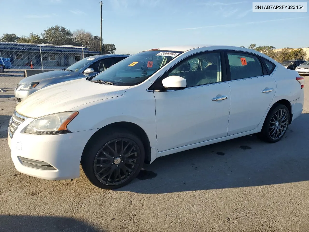 2015 Nissan Sentra S VIN: 3N1AB7AP2FY323454 Lot: 77895094