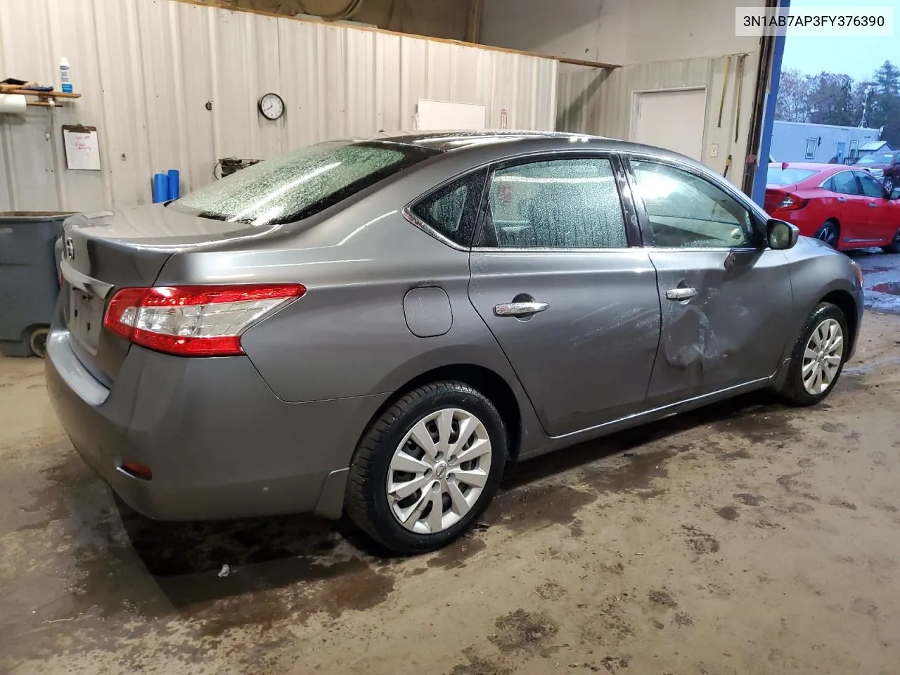 2015 Nissan Sentra S VIN: 3N1AB7AP3FY376390 Lot: 77954524