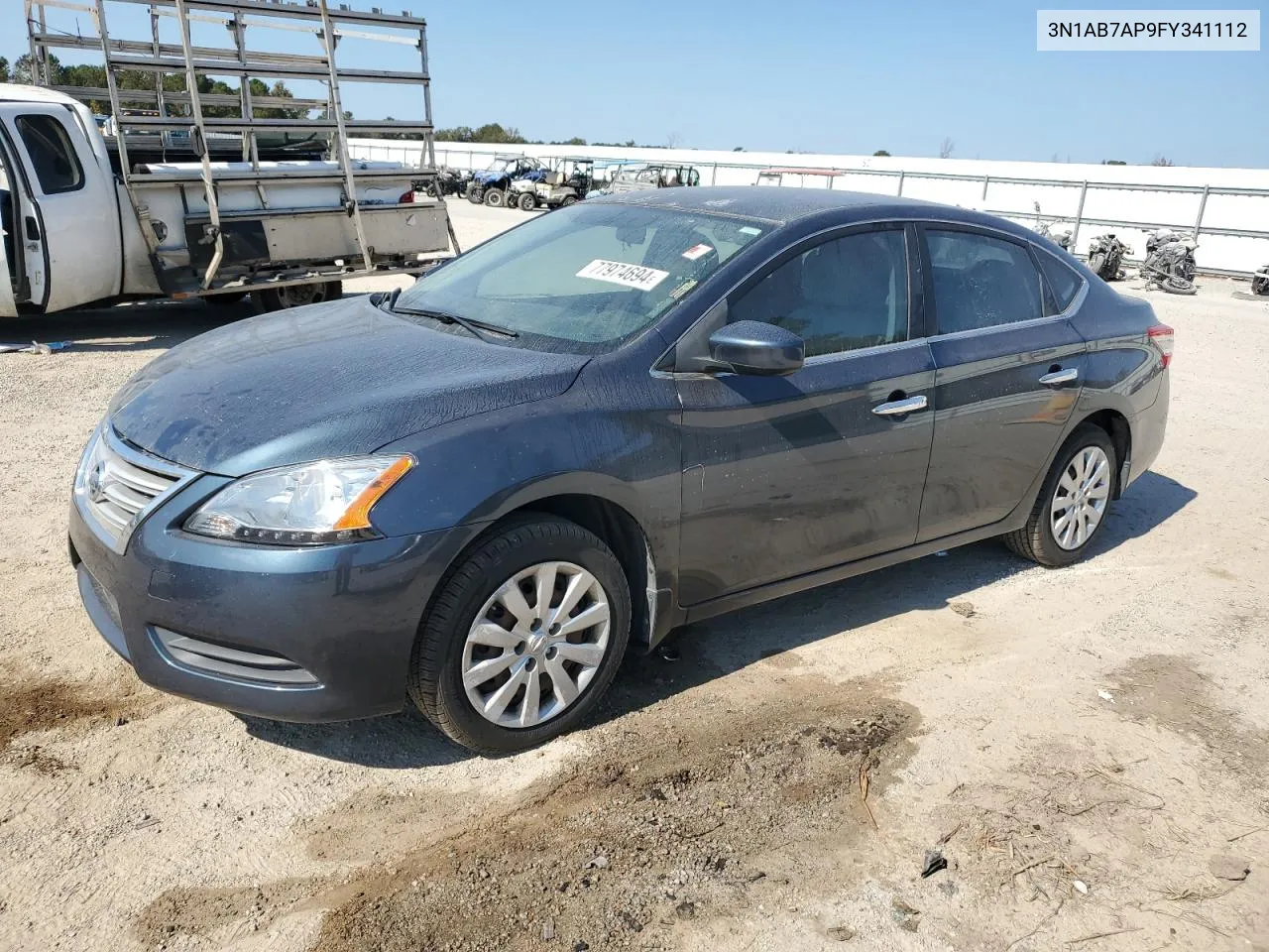 3N1AB7AP9FY341112 2015 Nissan Sentra S