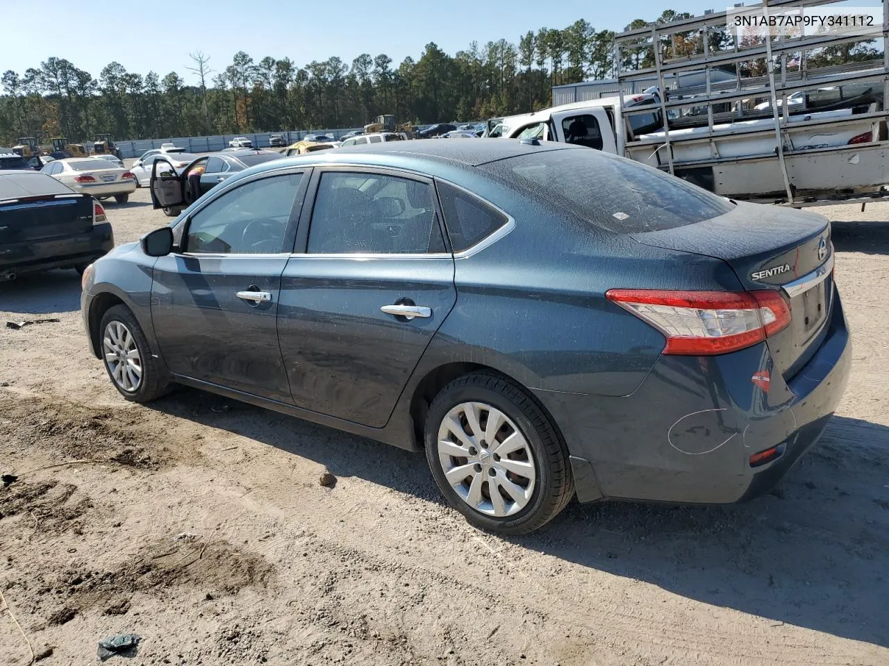 3N1AB7AP9FY341112 2015 Nissan Sentra S