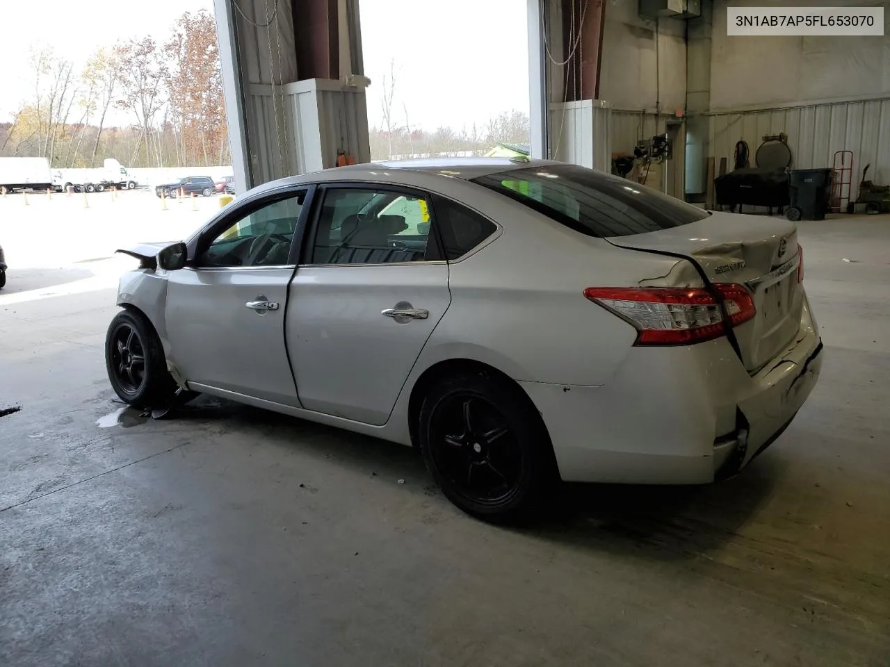 2015 Nissan Sentra S VIN: 3N1AB7AP5FL653070 Lot: 78030434