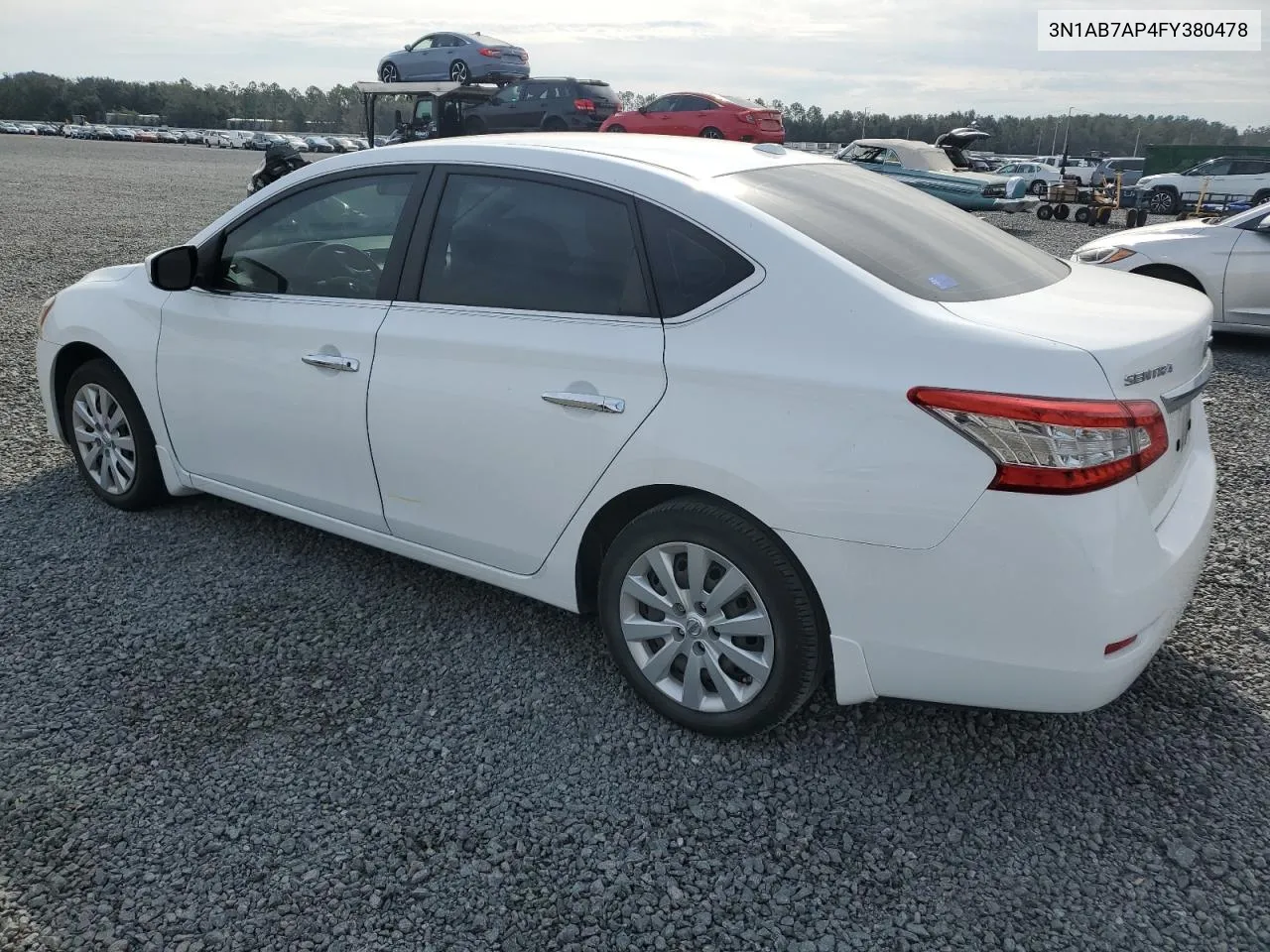 2015 Nissan Sentra S VIN: 3N1AB7AP4FY380478 Lot: 78045404