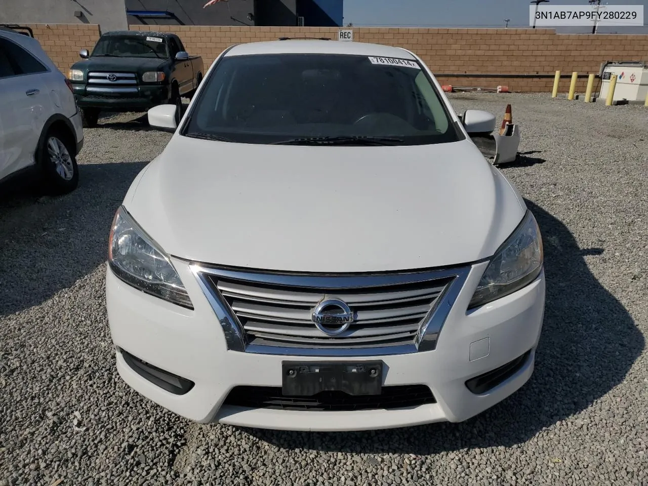 3N1AB7AP9FY280229 2015 Nissan Sentra S