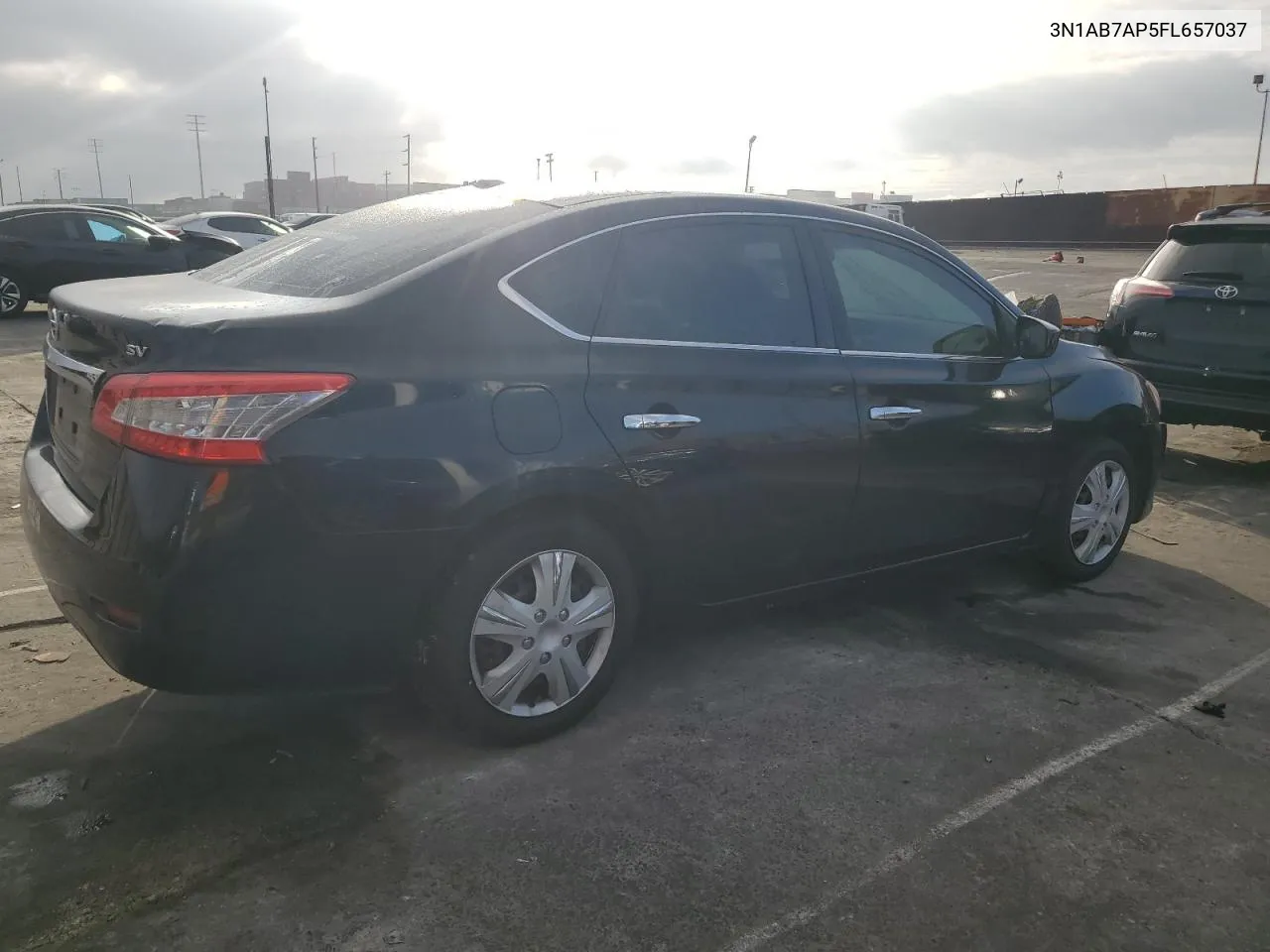 2015 Nissan Sentra S VIN: 3N1AB7AP5FL657037 Lot: 78178614