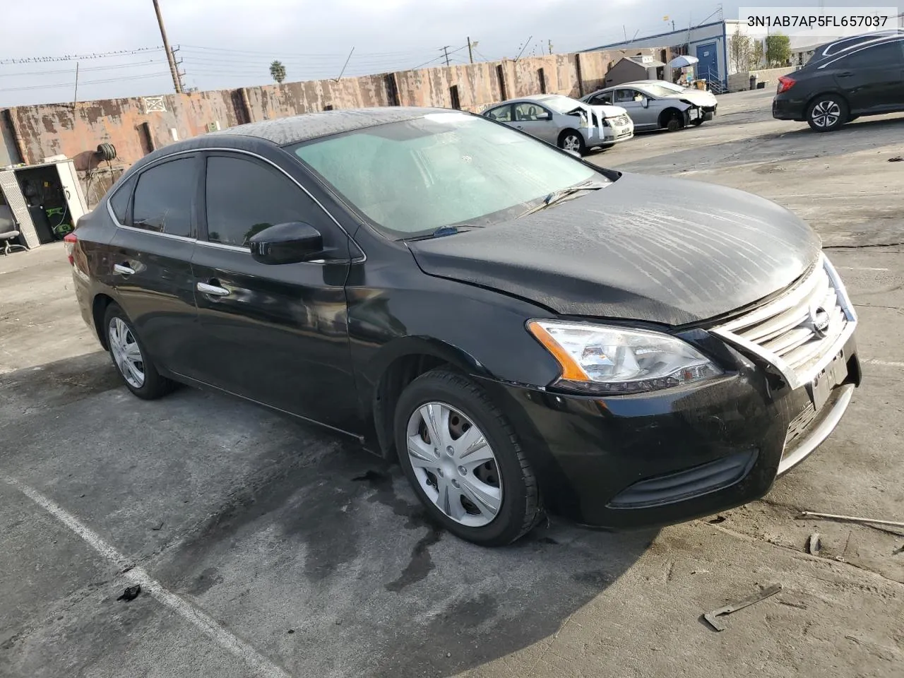 2015 Nissan Sentra S VIN: 3N1AB7AP5FL657037 Lot: 78178614