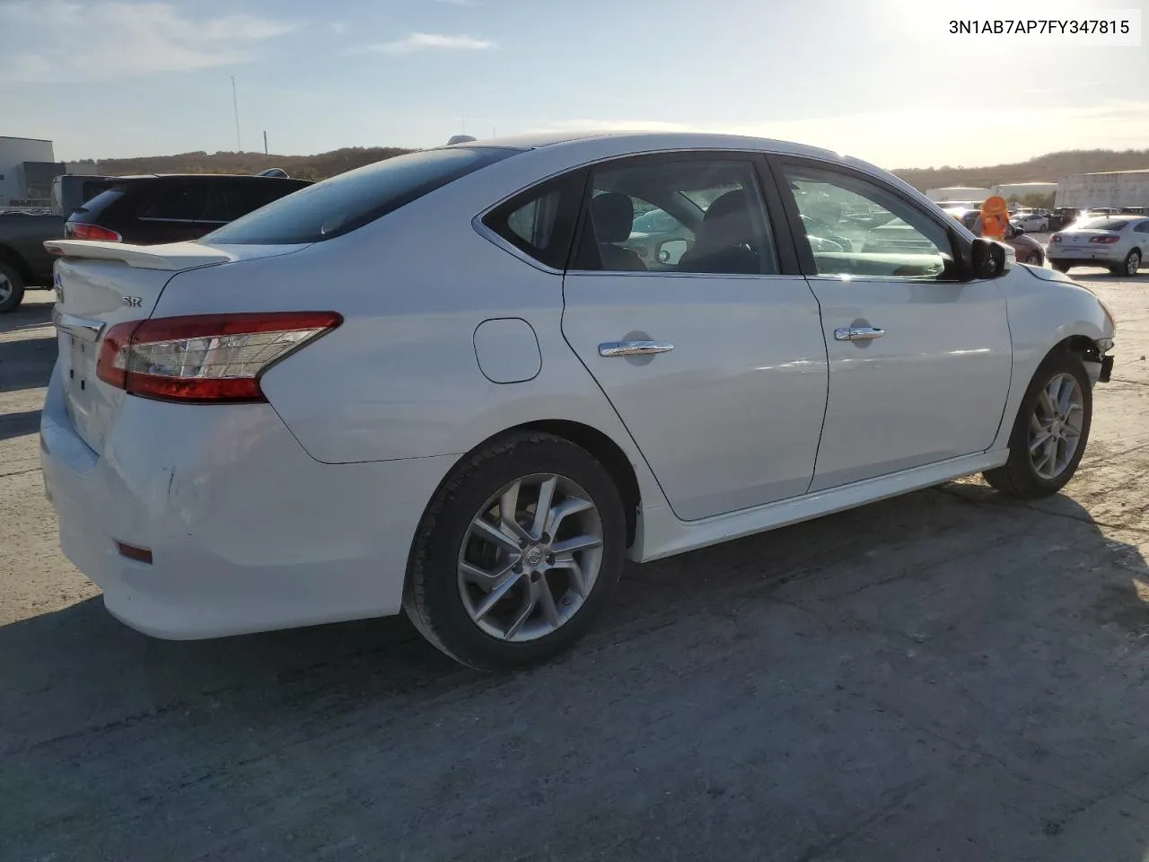 2015 Nissan Sentra S VIN: 3N1AB7AP7FY347815 Lot: 78183254