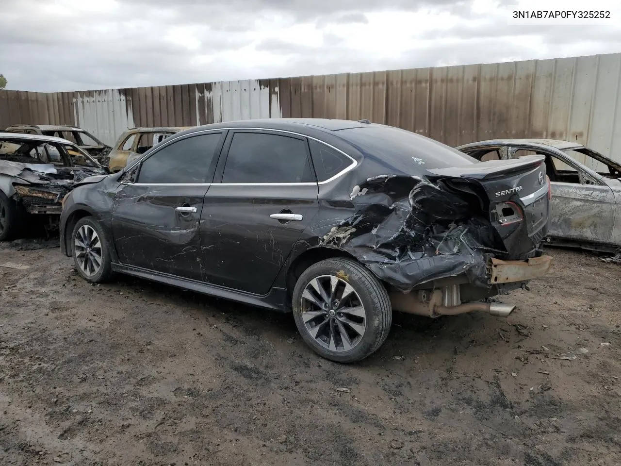 2015 Nissan Sentra S VIN: 3N1AB7AP0FY325252 Lot: 78540574