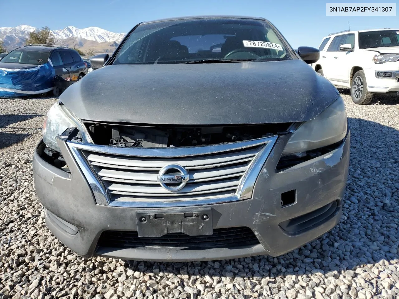 3N1AB7AP2FY341307 2015 Nissan Sentra S