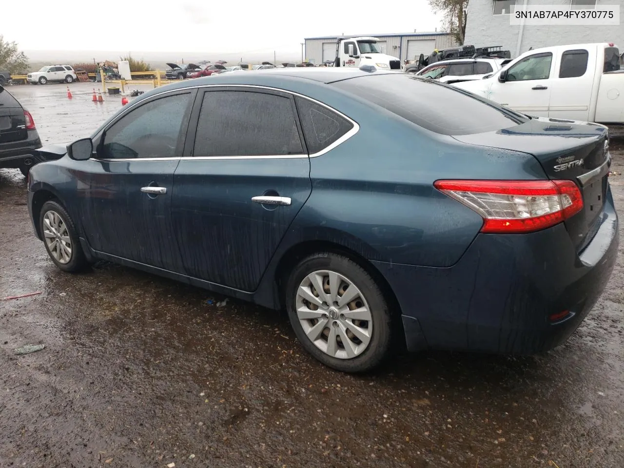 2015 Nissan Sentra S VIN: 3N1AB7AP4FY370775 Lot: 79056364