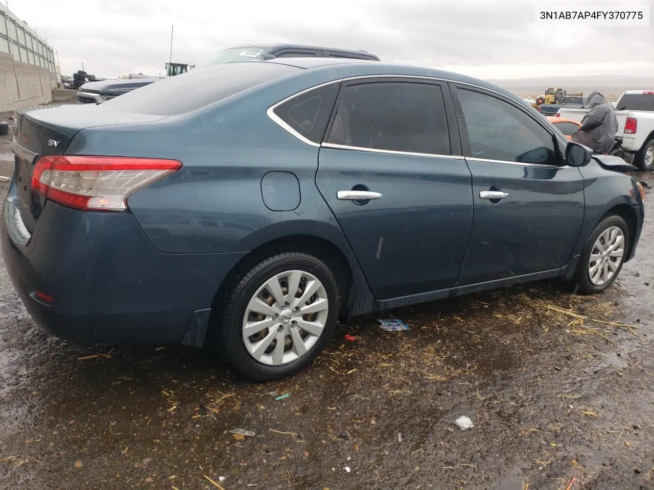 2015 Nissan Sentra S VIN: 3N1AB7AP4FY370775 Lot: 79056364