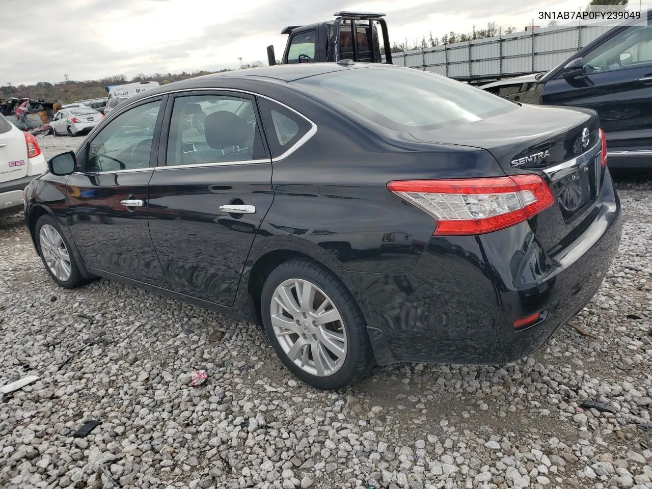 2015 Nissan Sentra S VIN: 3N1AB7AP0FY239049 Lot: 79191994