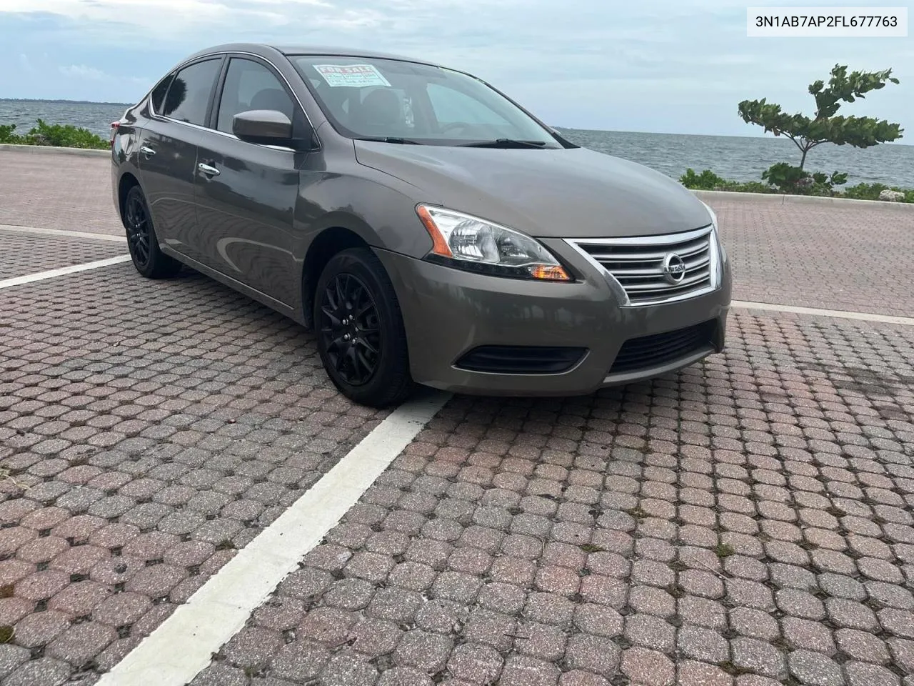 2015 Nissan Sentra S VIN: 3N1AB7AP2FL677763 Lot: 79213874