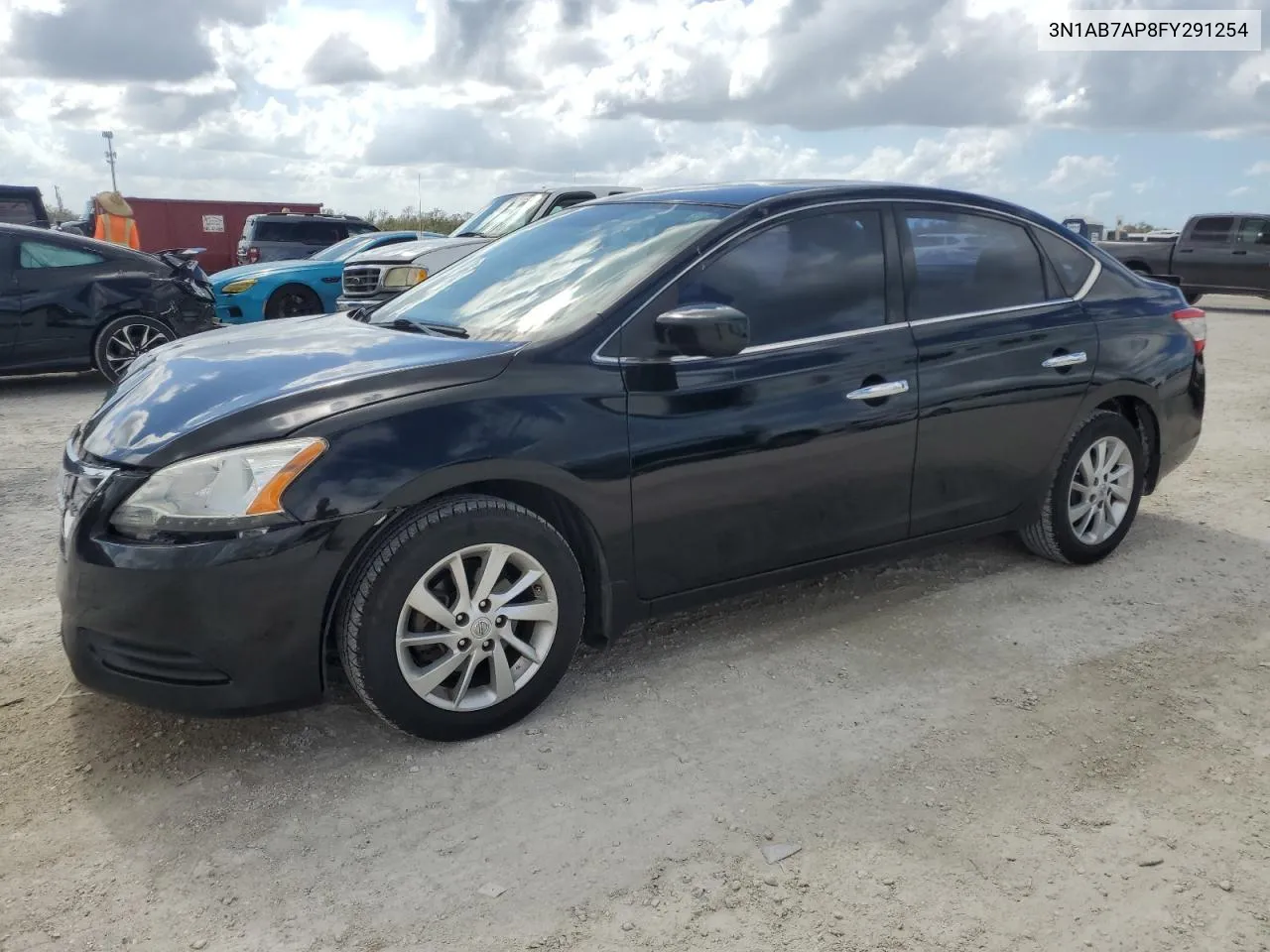 2015 Nissan Sentra S VIN: 3N1AB7AP8FY291254 Lot: 79261434