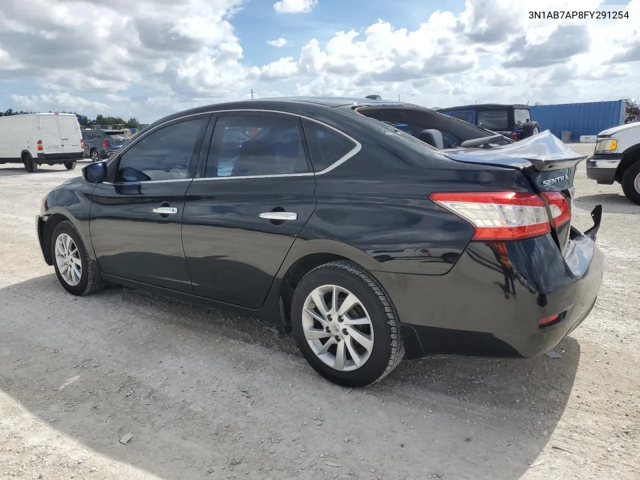 2015 Nissan Sentra S VIN: 3N1AB7AP8FY291254 Lot: 79261434