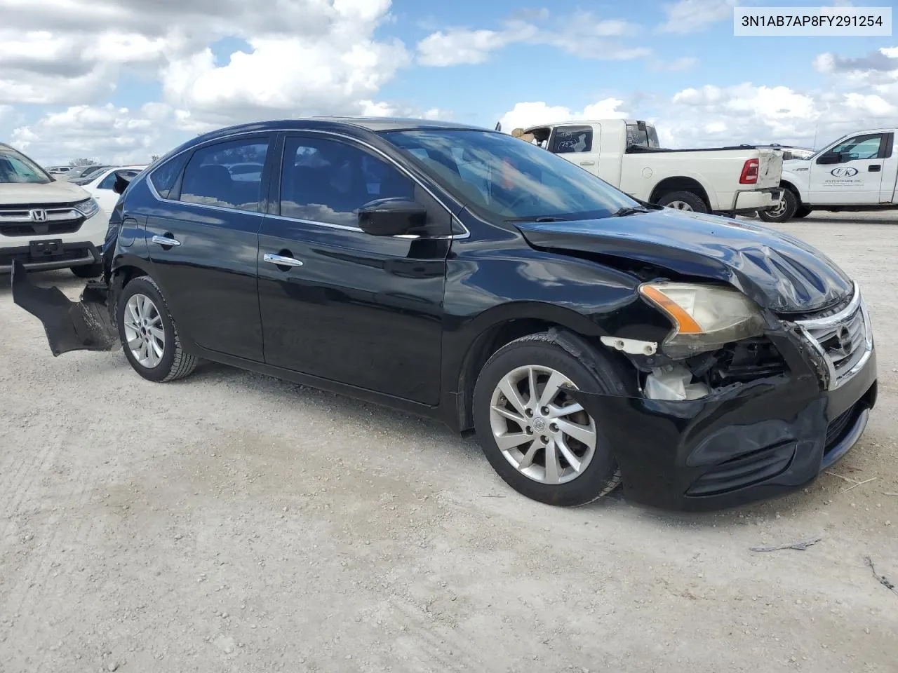 2015 Nissan Sentra S VIN: 3N1AB7AP8FY291254 Lot: 79261434