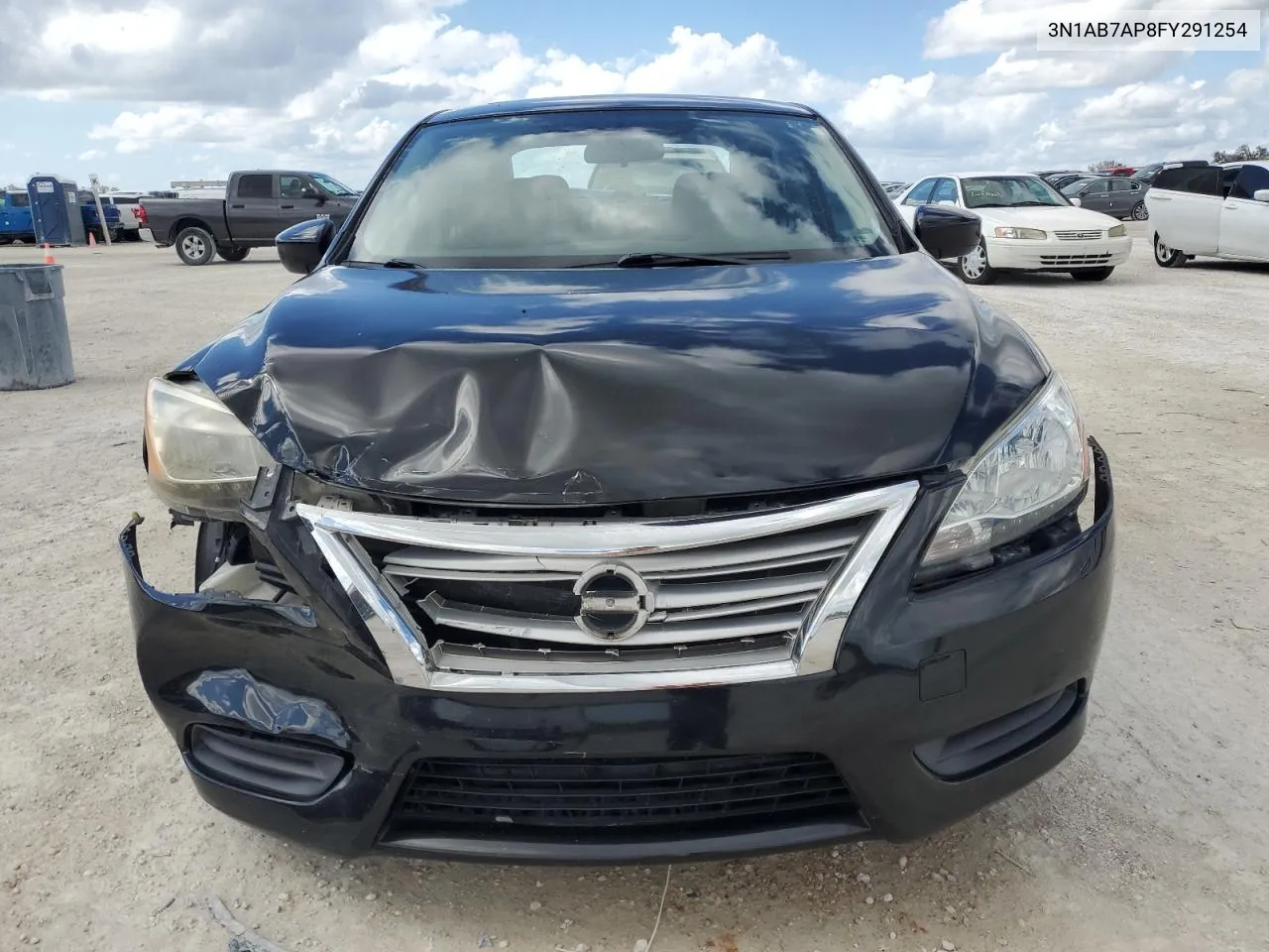 2015 Nissan Sentra S VIN: 3N1AB7AP8FY291254 Lot: 79261434