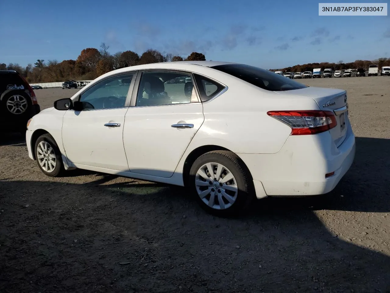 2015 Nissan Sentra S VIN: 3N1AB7AP3FY383047 Lot: 79485894