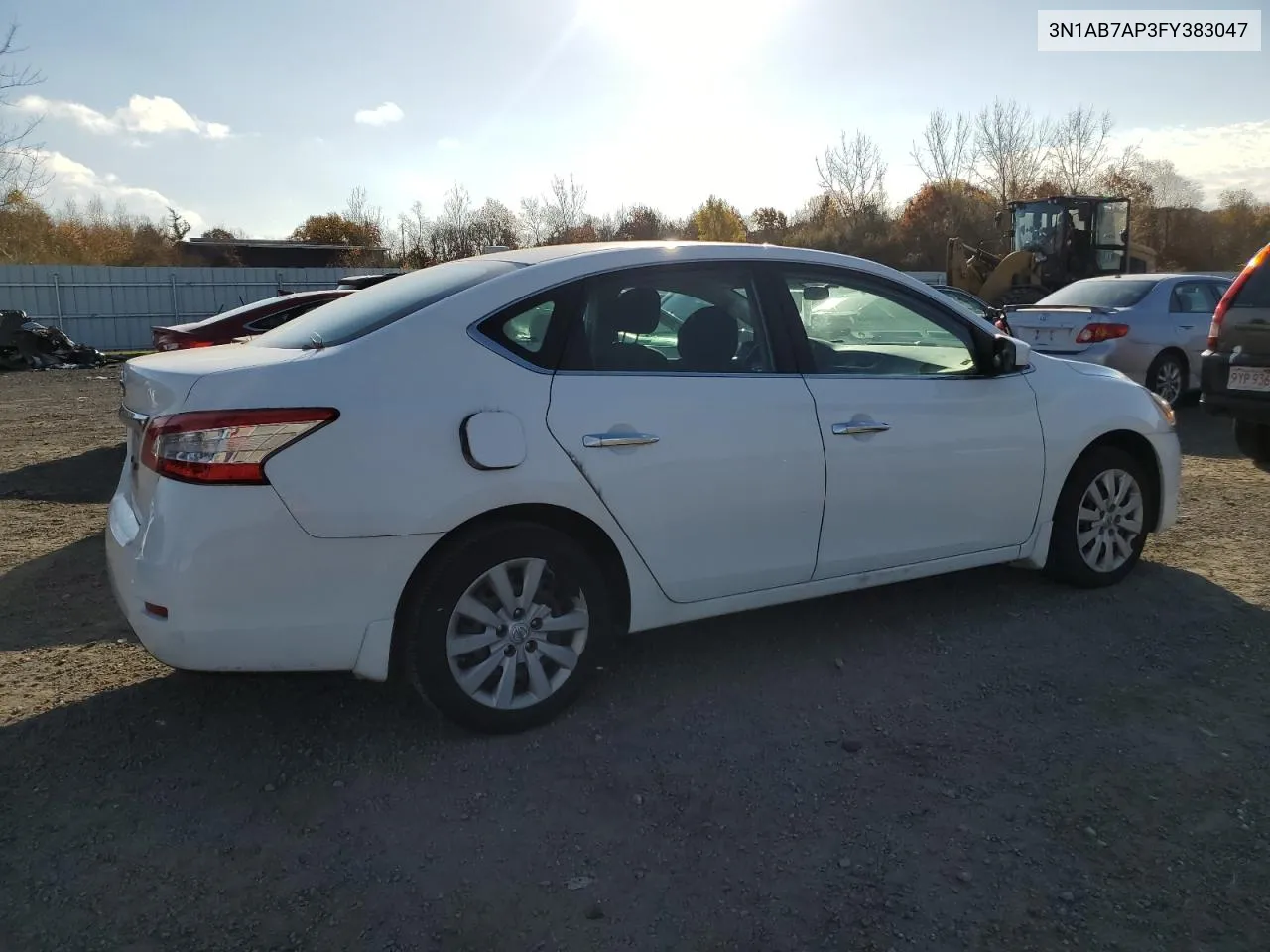 2015 Nissan Sentra S VIN: 3N1AB7AP3FY383047 Lot: 79485894