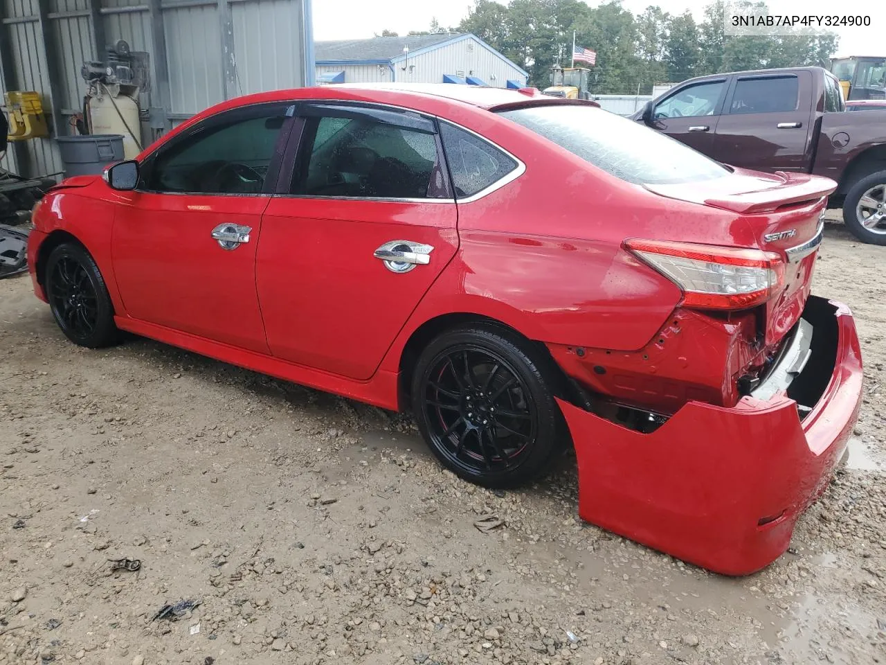 2015 Nissan Sentra S VIN: 3N1AB7AP4FY324900 Lot: 79612454