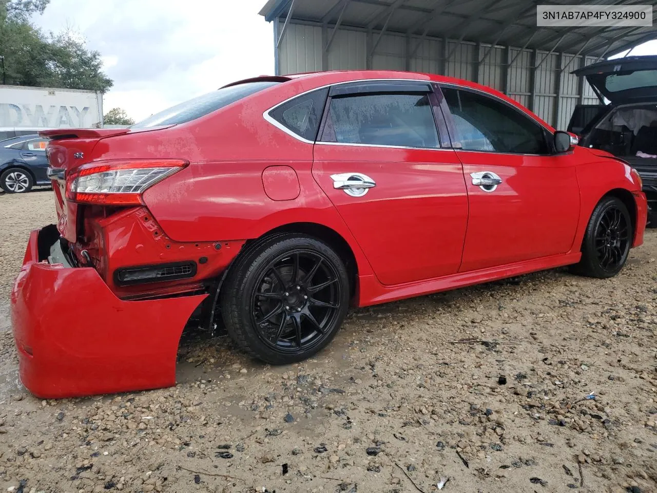 2015 Nissan Sentra S VIN: 3N1AB7AP4FY324900 Lot: 79612454