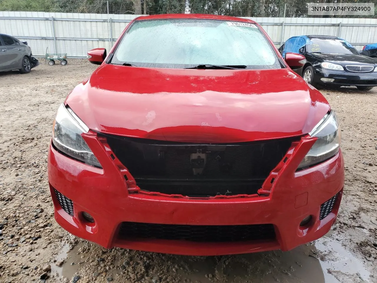 2015 Nissan Sentra S VIN: 3N1AB7AP4FY324900 Lot: 79612454