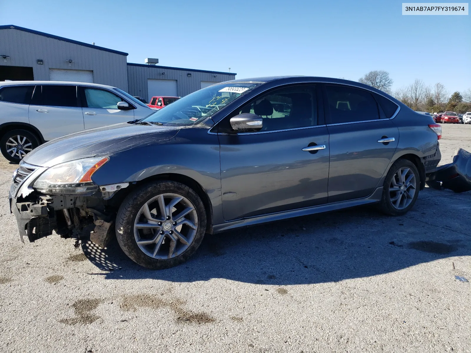 3N1AB7AP7FY319674 2015 Nissan Sentra S