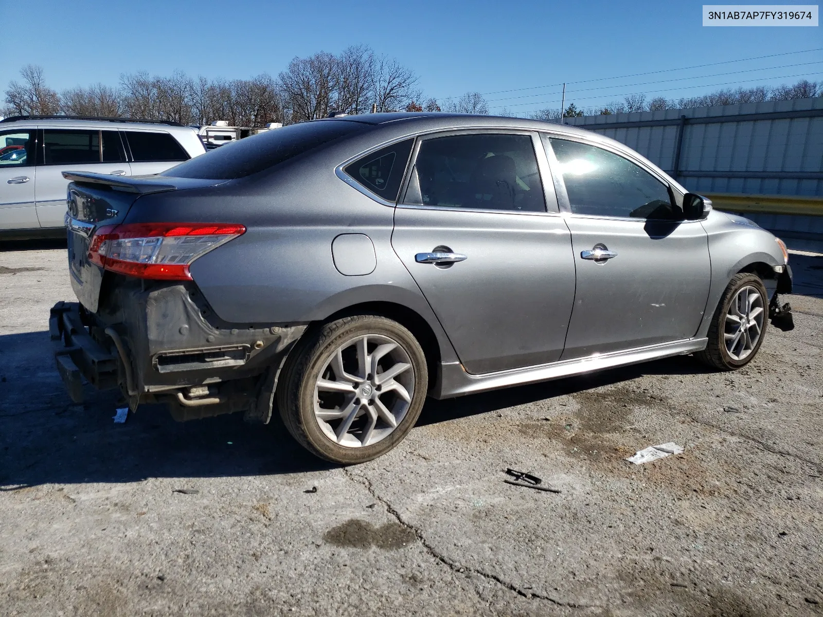 2015 Nissan Sentra S VIN: 3N1AB7AP7FY319674 Lot: 79893523