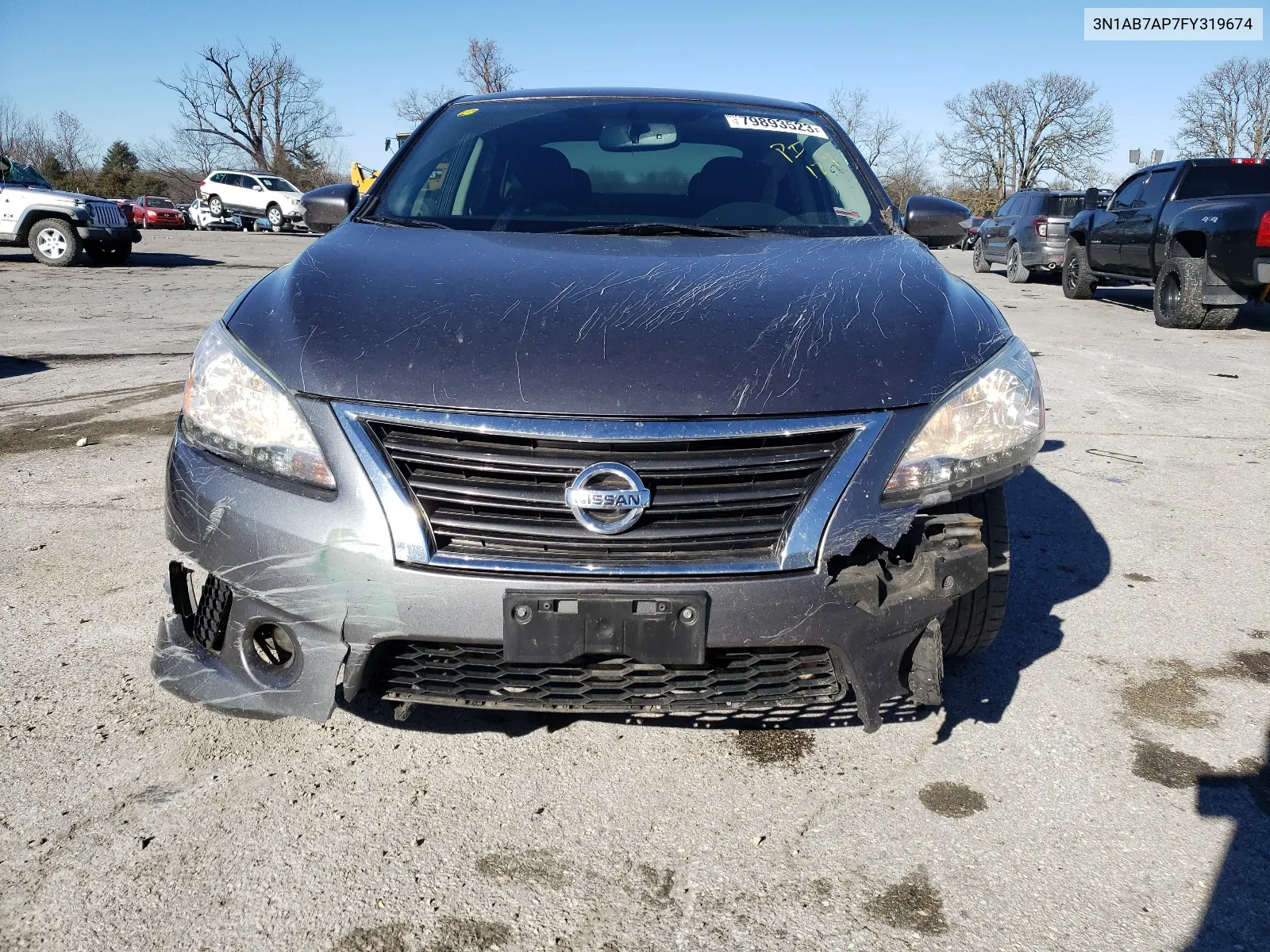 3N1AB7AP7FY319674 2015 Nissan Sentra S