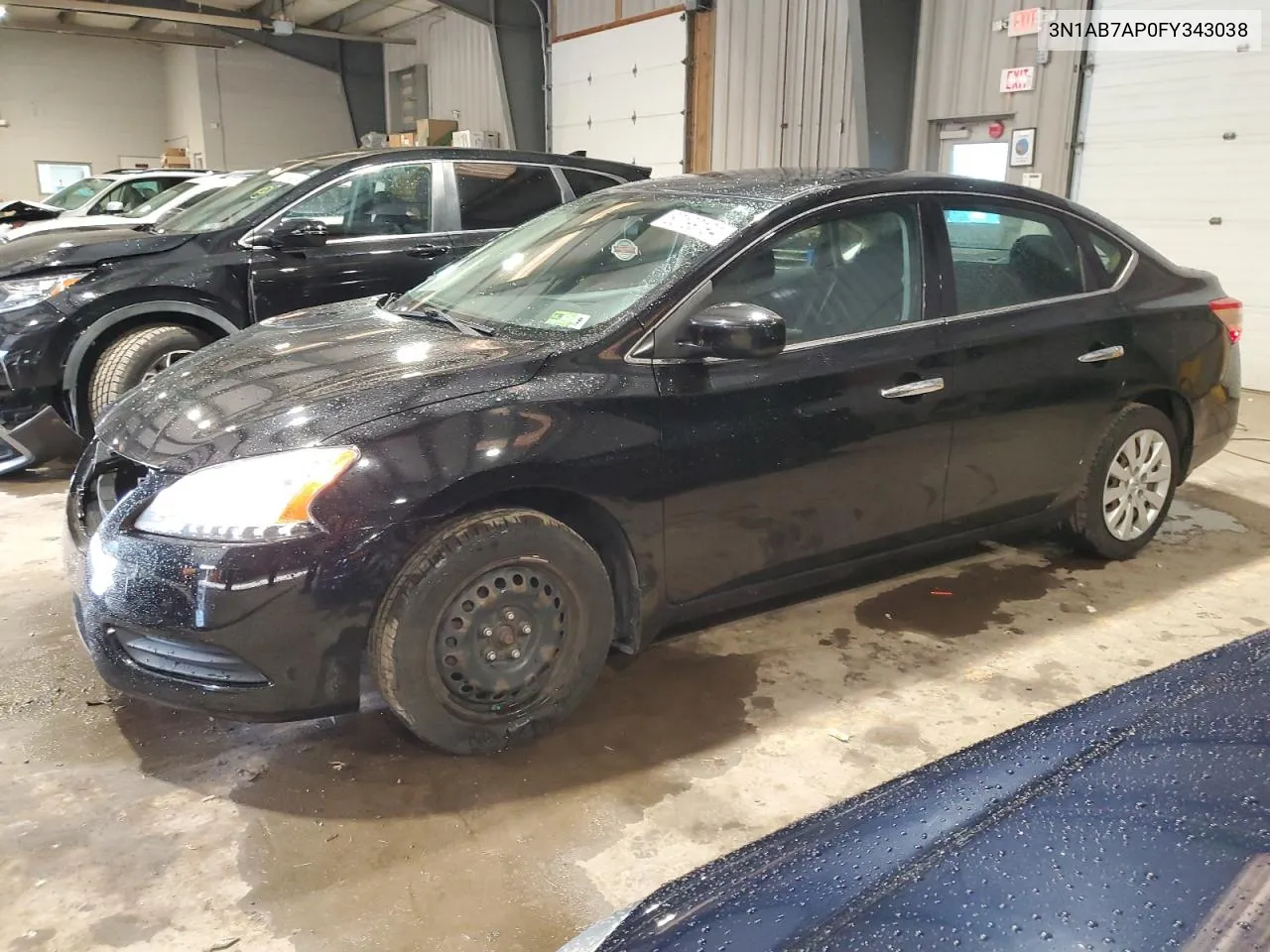 3N1AB7AP0FY343038 2015 Nissan Sentra S