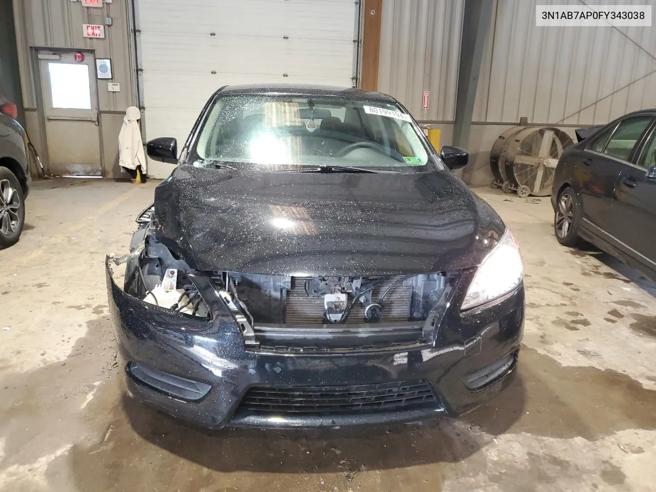 3N1AB7AP0FY343038 2015 Nissan Sentra S