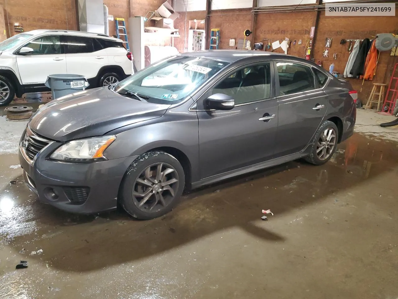 2015 Nissan Sentra S VIN: 3N1AB7AP5FY241699 Lot: 81260504