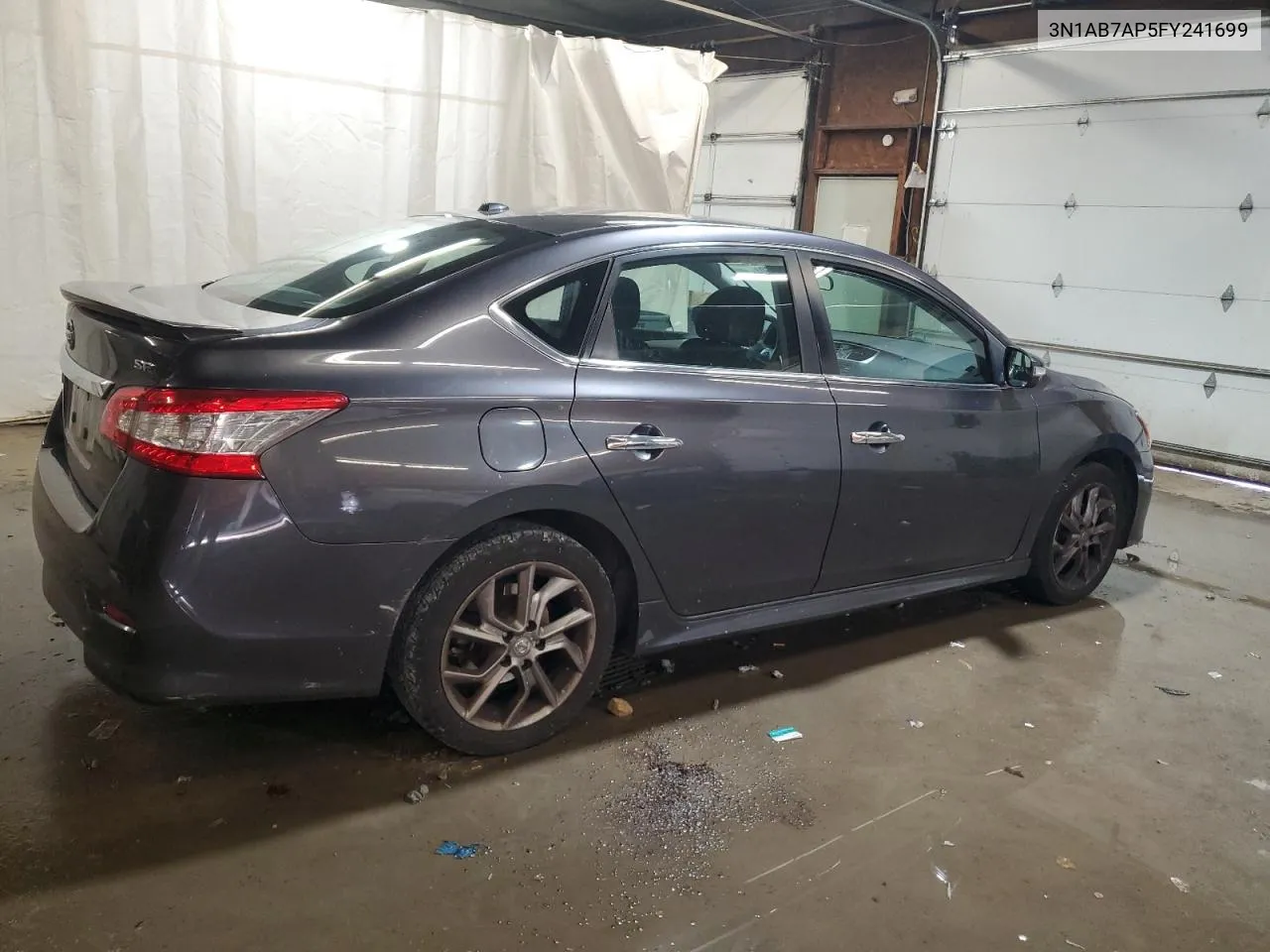 2015 Nissan Sentra S VIN: 3N1AB7AP5FY241699 Lot: 81260504