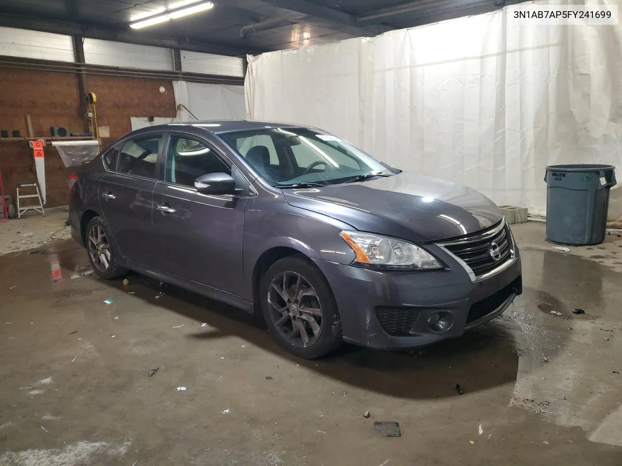 2015 Nissan Sentra S VIN: 3N1AB7AP5FY241699 Lot: 81260504