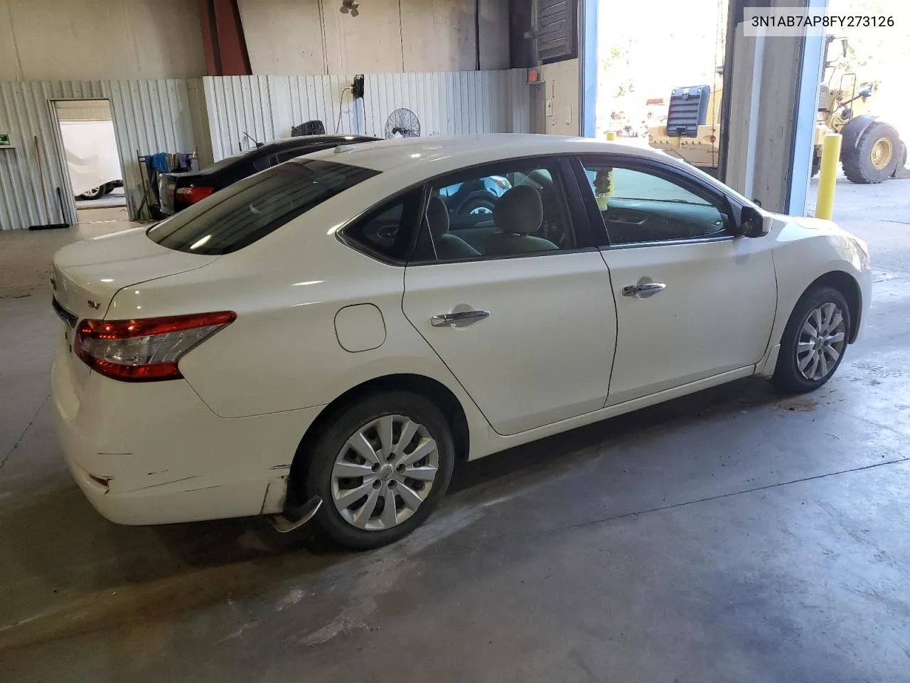 2015 Nissan Sentra S VIN: 3N1AB7AP8FY273126 Lot: 81924014