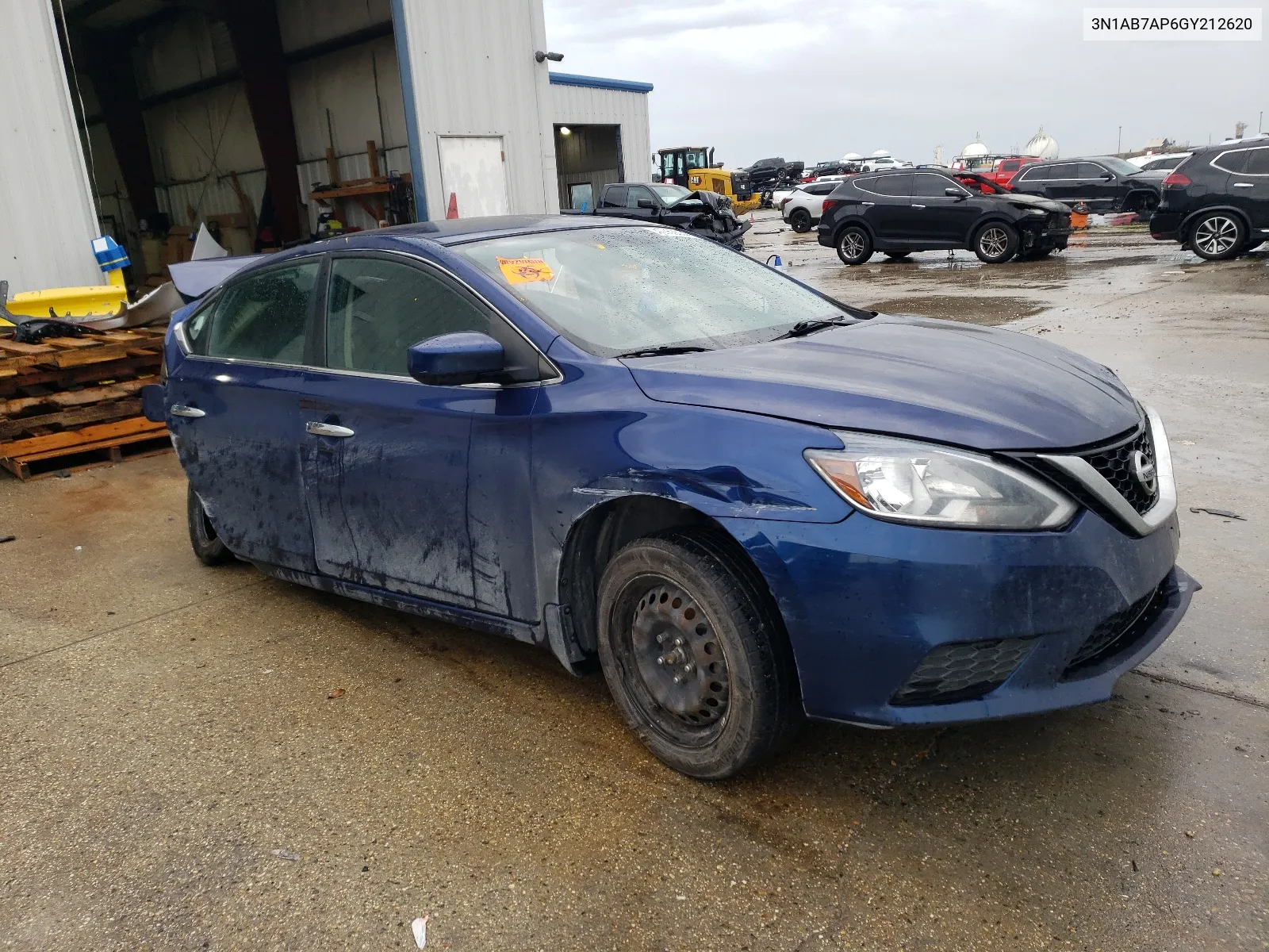 3N1AB7AP6GY212620 2016 Nissan Sentra S