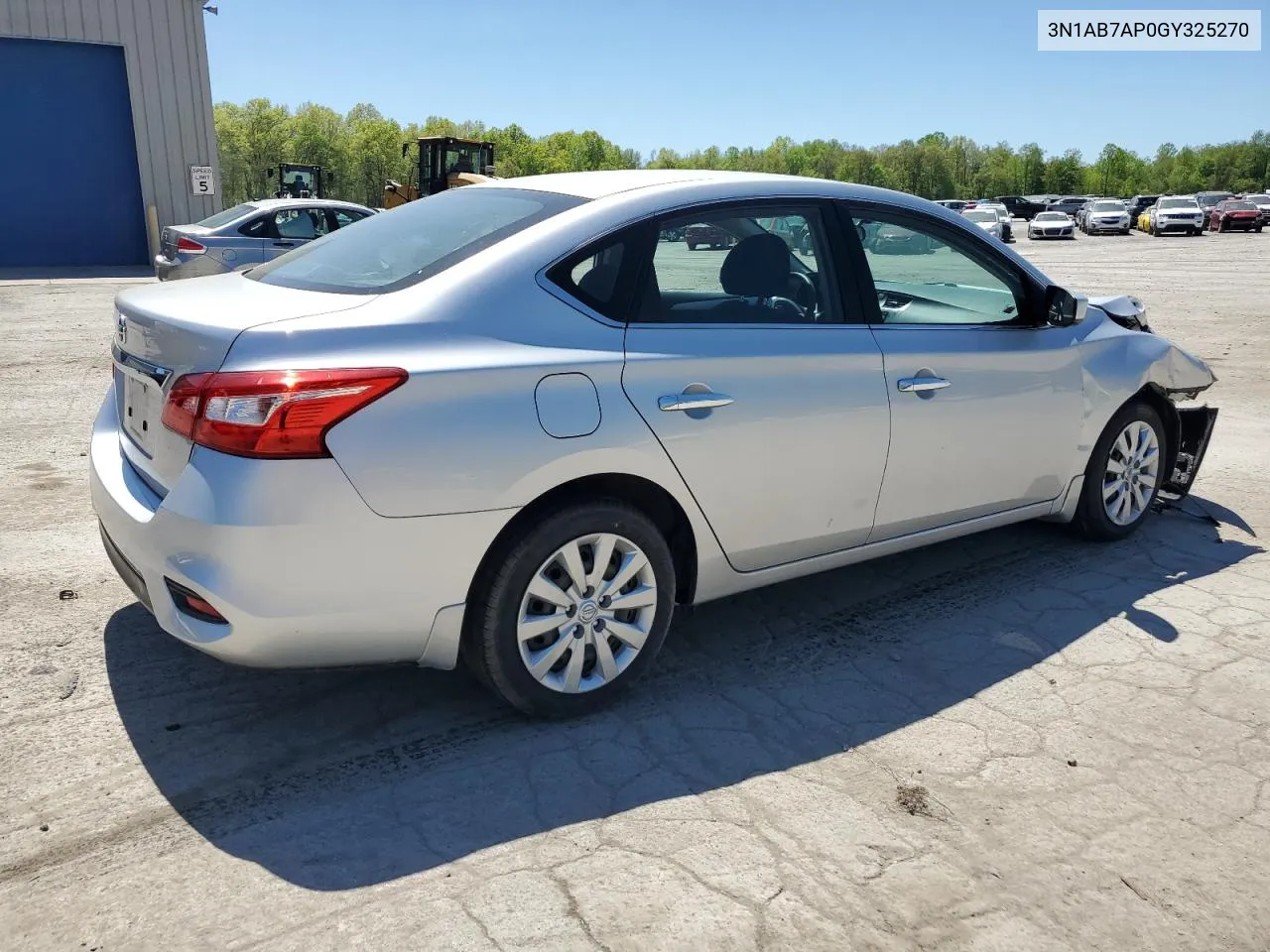 2016 Nissan Sentra S VIN: 3N1AB7AP0GY325270 Lot: 52487514