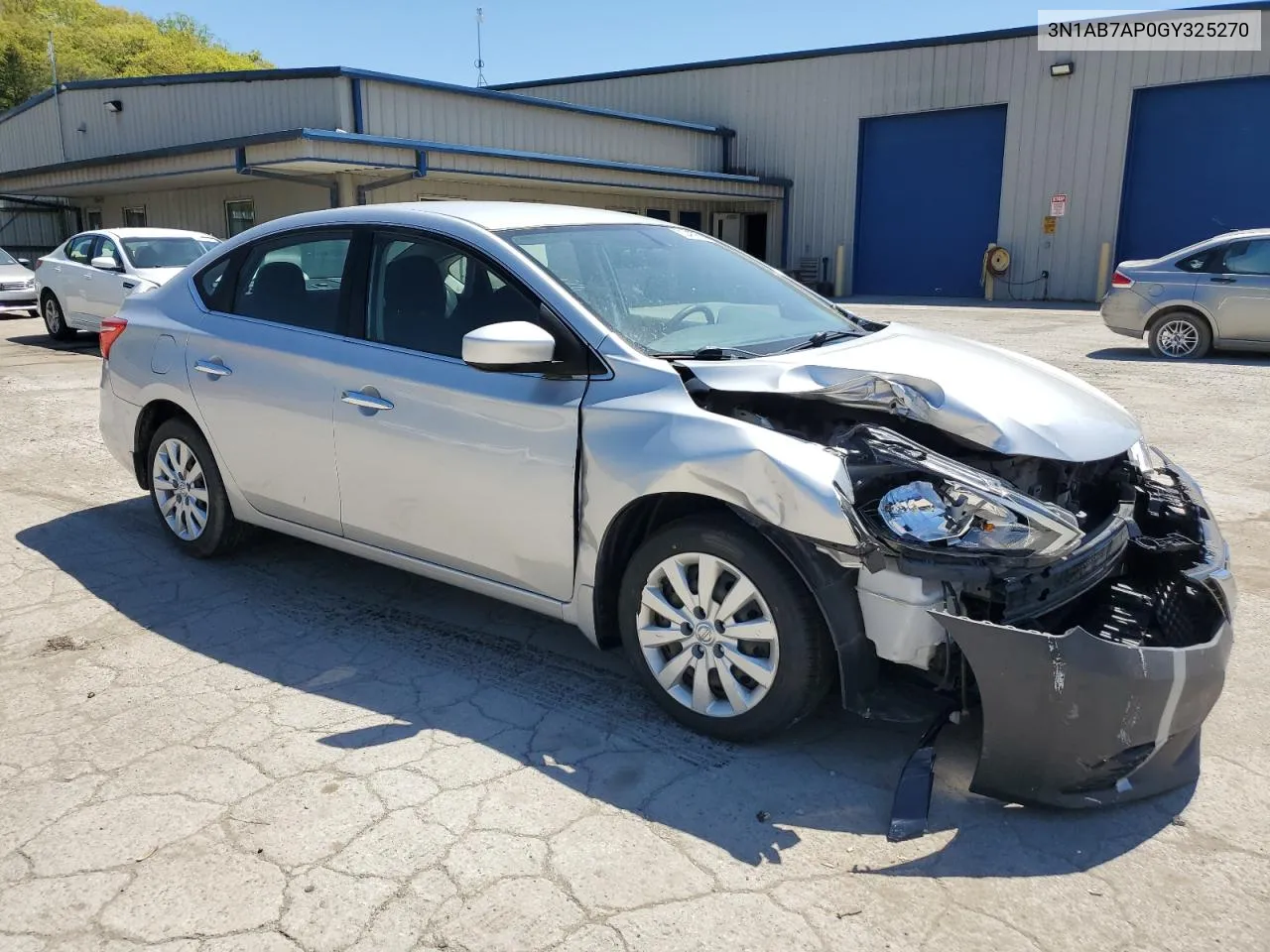 2016 Nissan Sentra S VIN: 3N1AB7AP0GY325270 Lot: 52487514