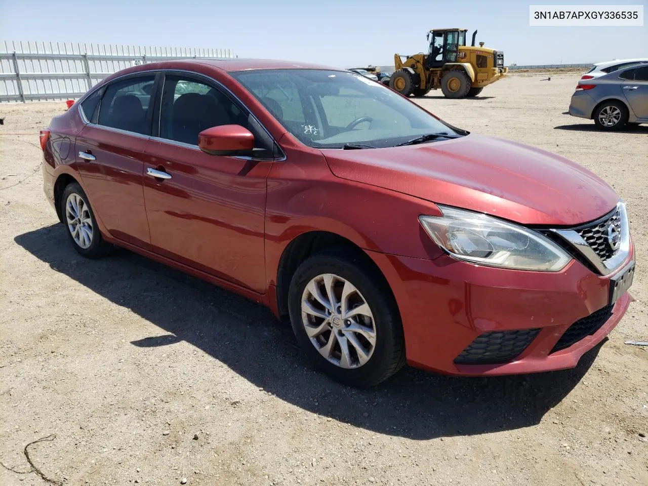 2016 Nissan Sentra S VIN: 3N1AB7APXGY336535 Lot: 54266244