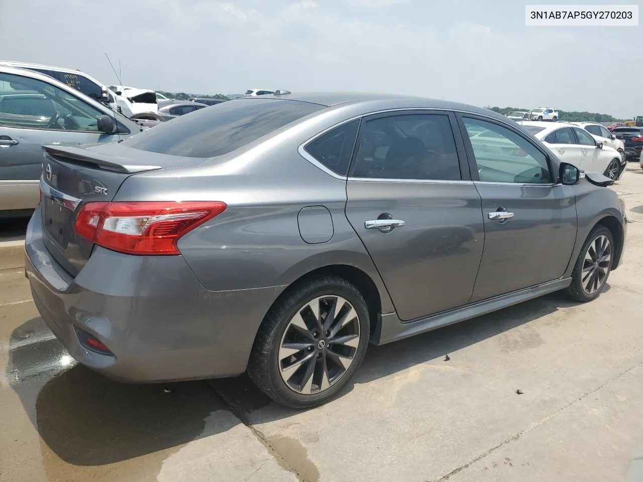 2016 Nissan Sentra S VIN: 3N1AB7AP5GY270203 Lot: 57712654