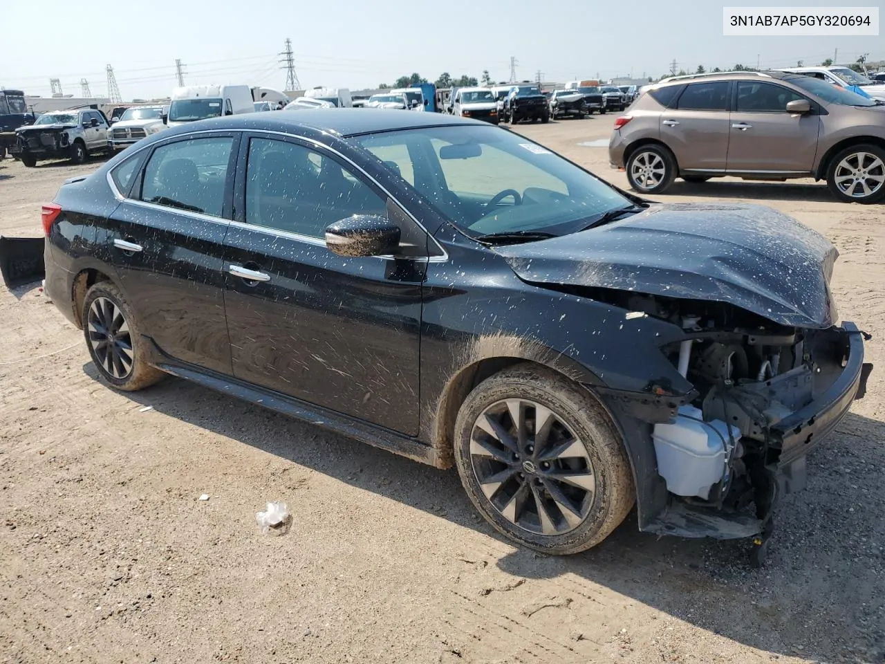 3N1AB7AP5GY320694 2016 Nissan Sentra S