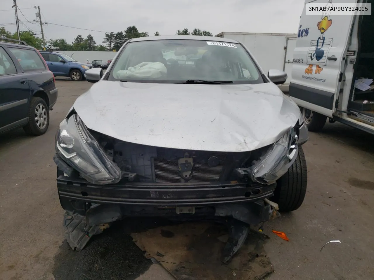 3N1AB7AP9GY324005 2016 Nissan Sentra S