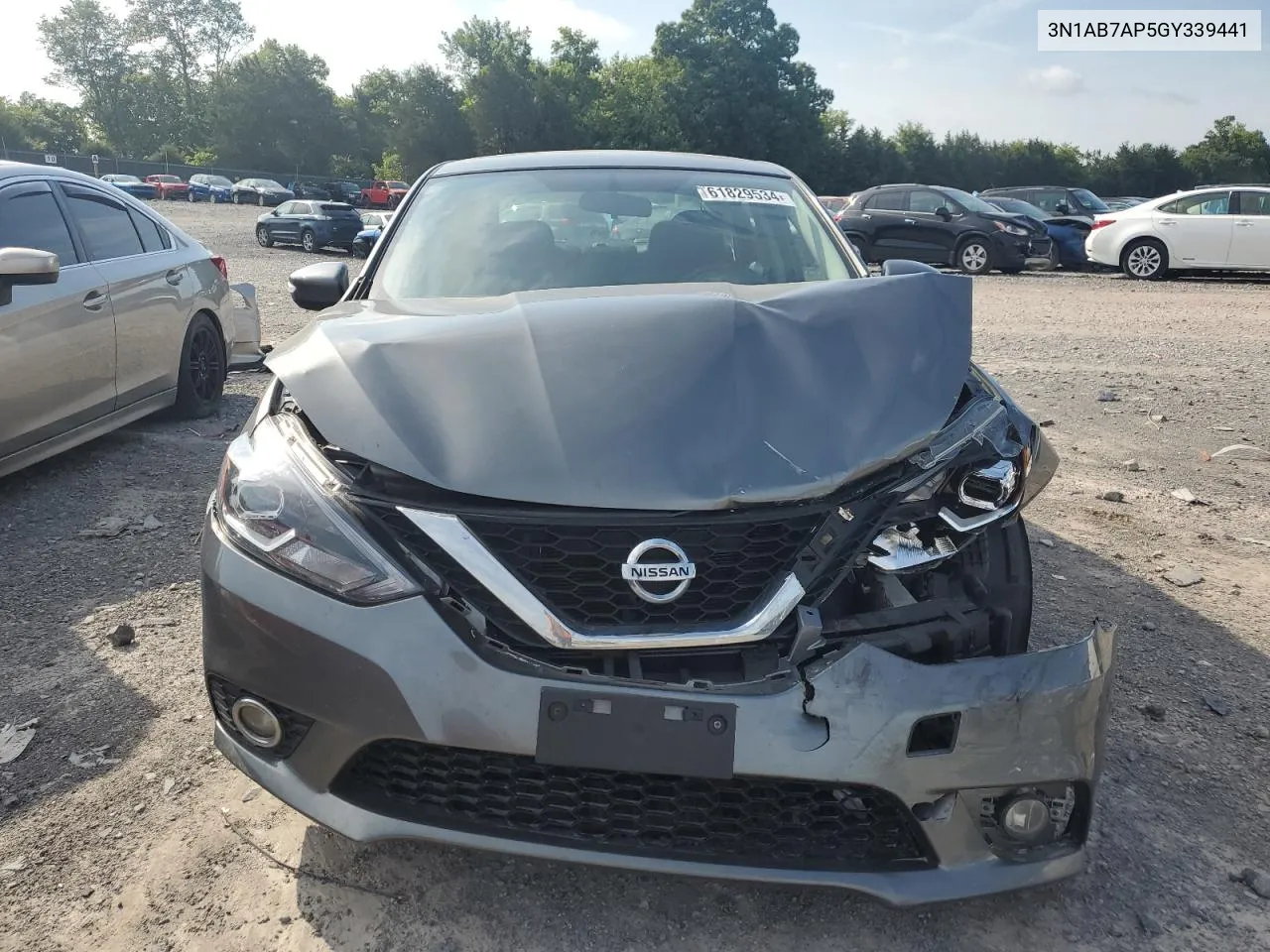 3N1AB7AP5GY339441 2016 Nissan Sentra S