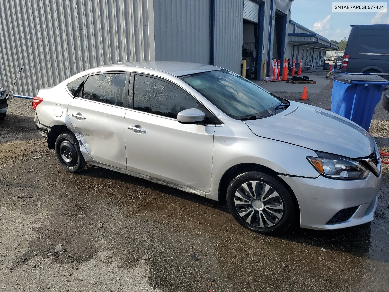 3N1AB7AP0GL677424 2016 Nissan Sentra S