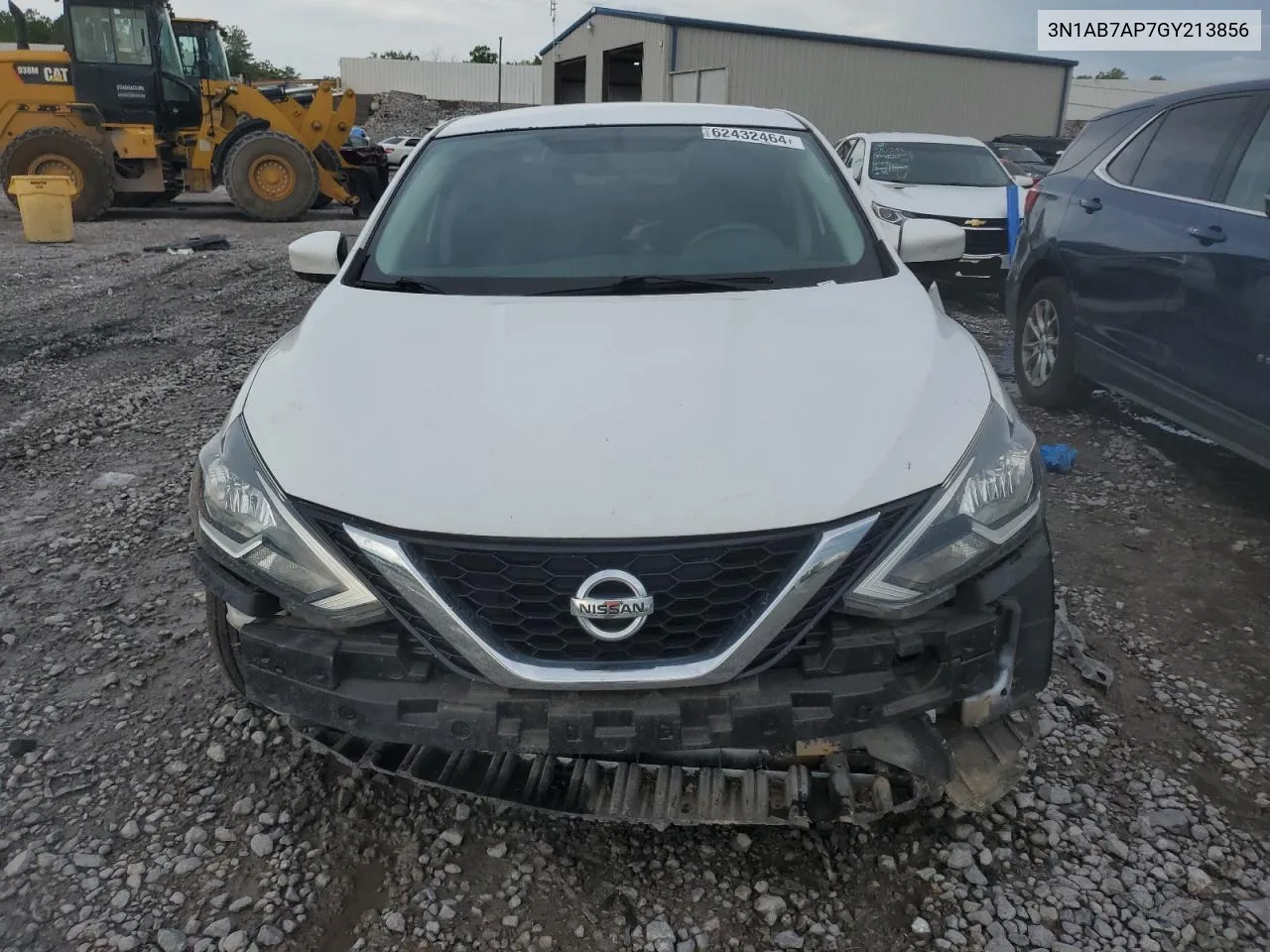 2016 Nissan Sentra S VIN: 3N1AB7AP7GY213856 Lot: 62432464