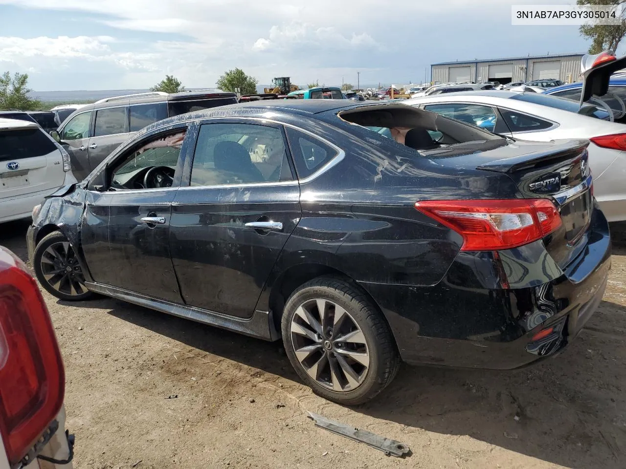 2016 Nissan Sentra S VIN: 3N1AB7AP3GY305014 Lot: 62516364