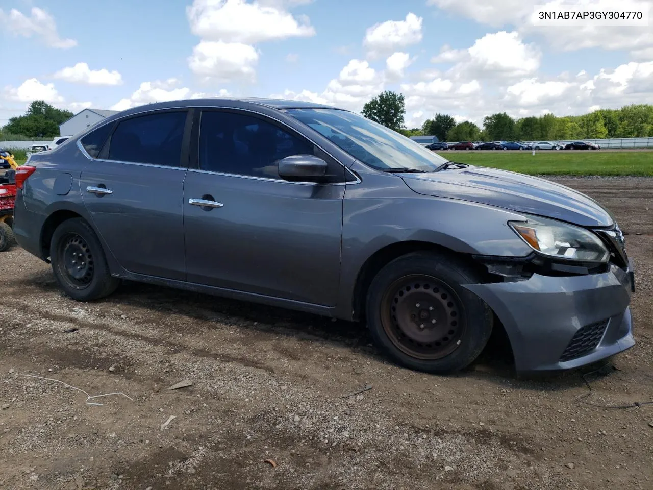 2016 Nissan Sentra S VIN: 3N1AB7AP3GY304770 Lot: 62738954