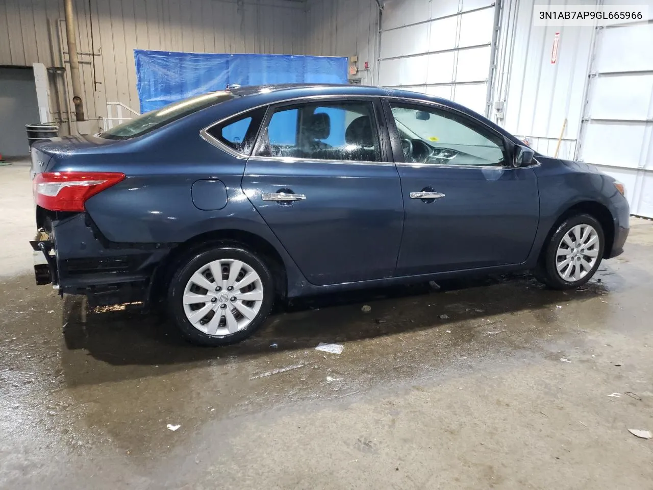 2016 Nissan Sentra S VIN: 3N1AB7AP9GL665966 Lot: 63013704